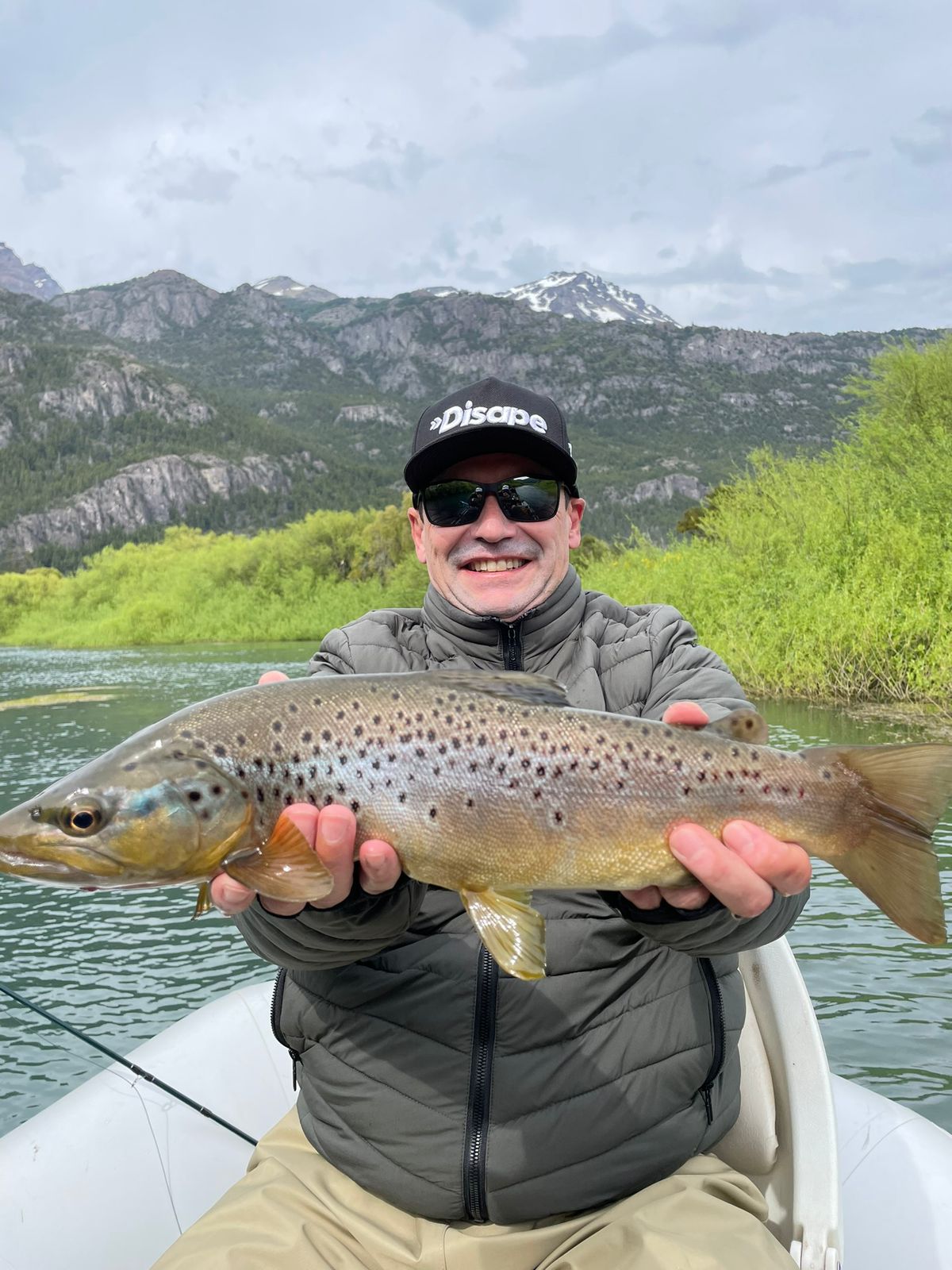 Brown trout · Río Futaleufú