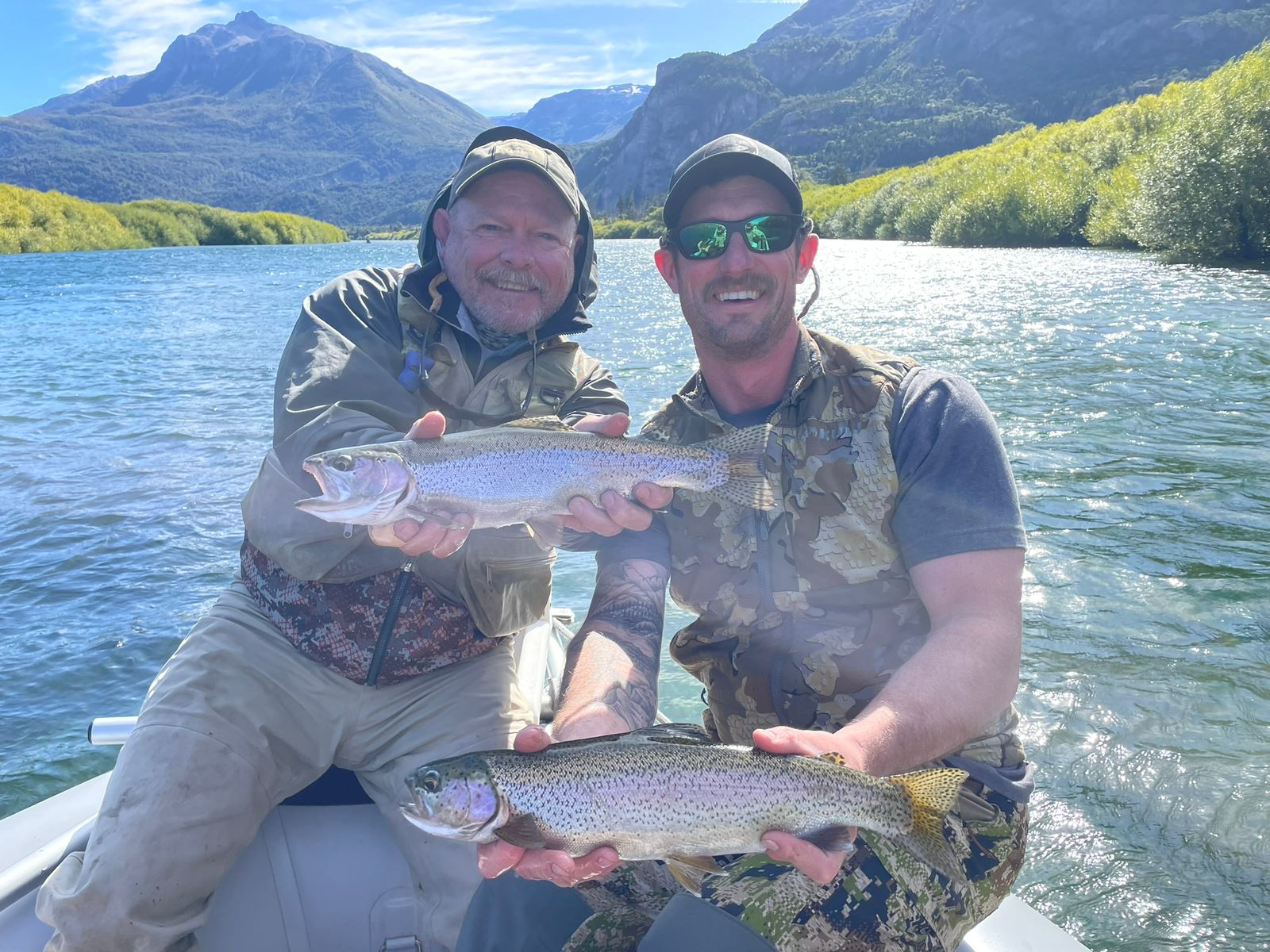 Brown trout · Río Futaleufú